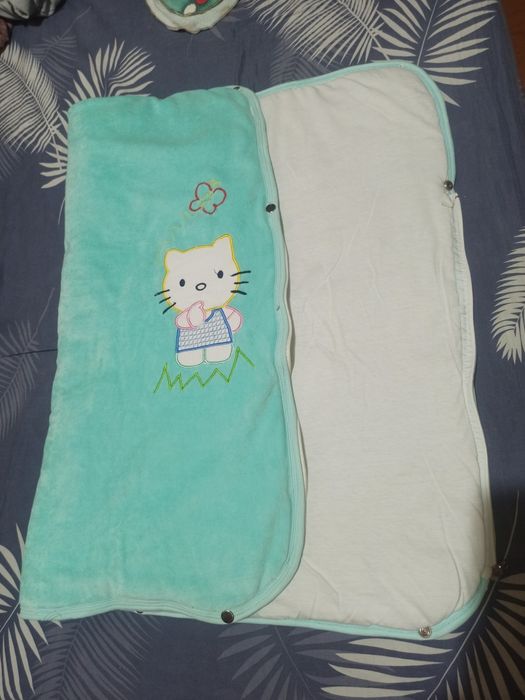 Тёплый Конверт и одеяло на выписку для новорожденного ребенка детское