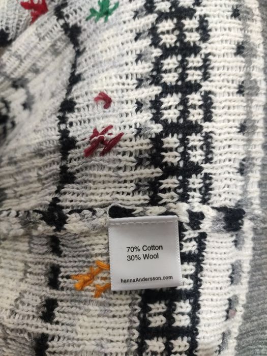 Pulover damă Hanna Andersson din bumbac și lână mărimea M