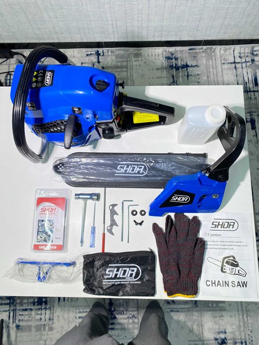 Бензопила Shdr 52cc Benzopila benzin arra shina 45 sm, kafolat