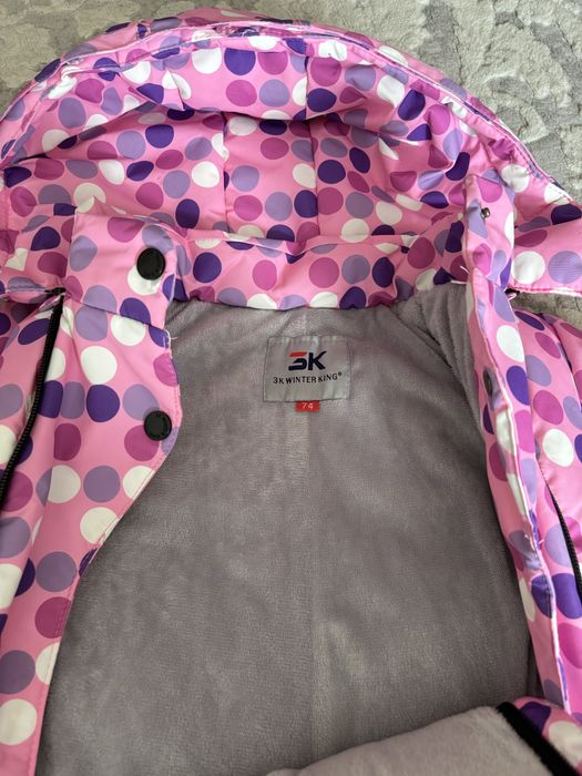 Зимний комбинезон на девочку