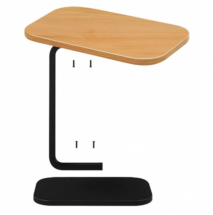 Многофункционална C-образна масичка за кафе, за хол и спалня