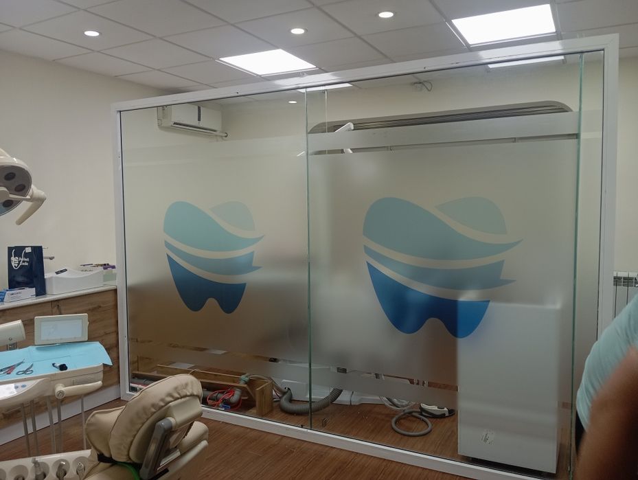 Тонировка матовый туманка оракал  для  стекол