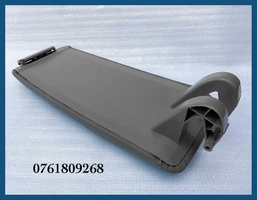 Capac piele cotiera pentru Audi A4 B6 B7 / Seat Exeo - gri