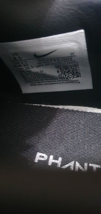 Papuci nike phantom GT 42