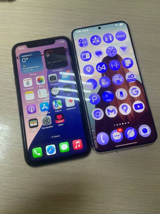 Samsung s22 plus и iPhone 11