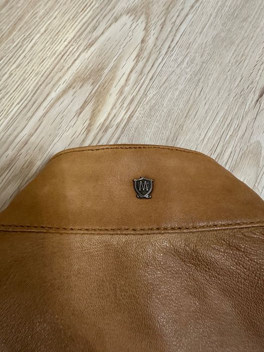 Мъжко кожено яке Massimo Dutti, Размер S