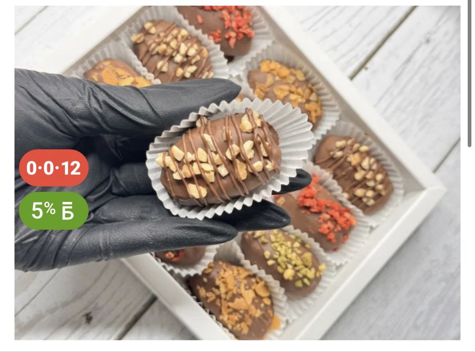 финики в шоколаде