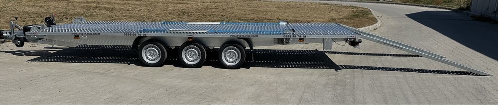 Равна триосна платформа 6.00м Х 2.15м / 3500кг ПОД НАЕМ