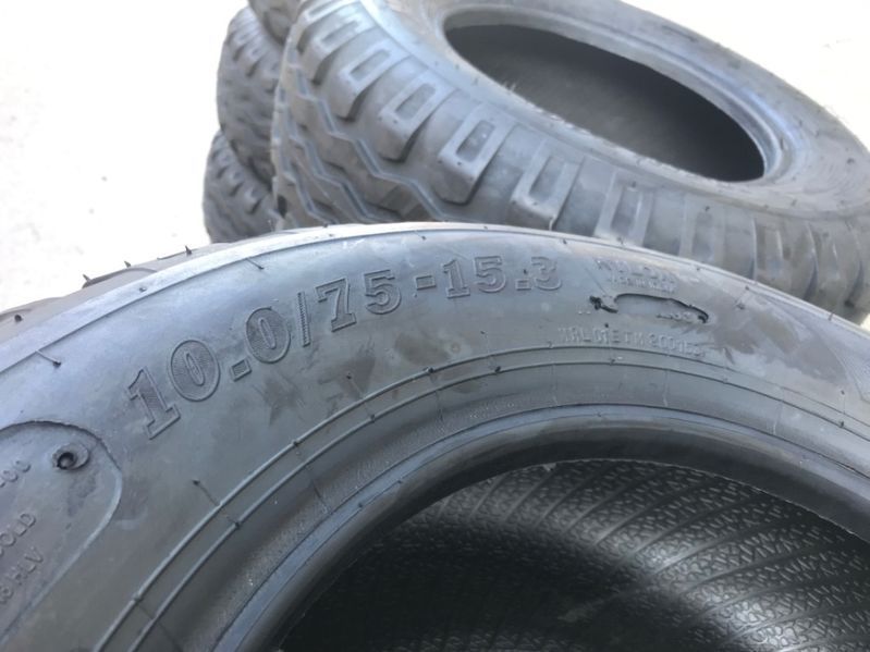 10.0/75-15.3 r15.3 noi cu garantie 2ani pentru remorci cauciucuri HXYT
