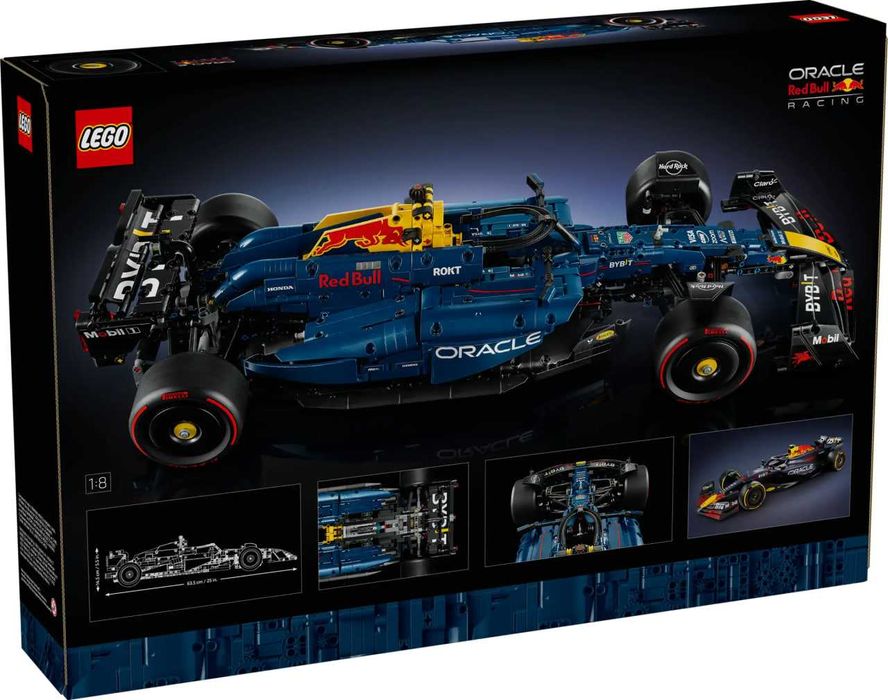 LEGO Technic Oracle Red Bull Racing RB20 F1 Car 42206! Новый в коробке