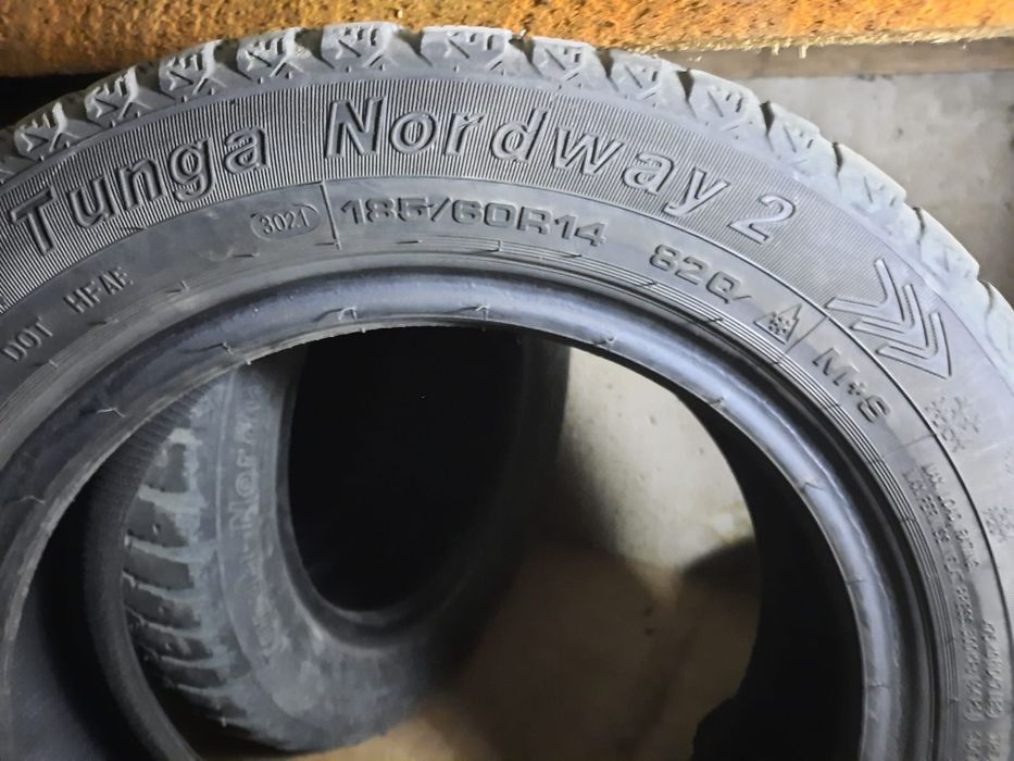 Шины зимние без шипов 14р