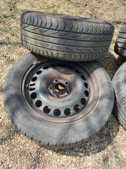 Opel Astra H Vectra C Zafira A, B set 4 roti jante de tabla pe 16.