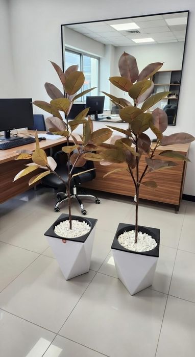 искусственный офисные цветы от 100 офис учун гуллар от 100