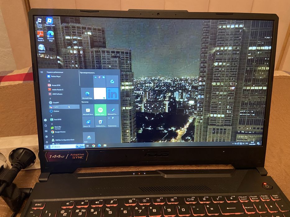 Продаю игровой ноут ASUS TUF gaming A15 FA506NF — НОВЫЙ, БЕЗ ИЗНОСА.