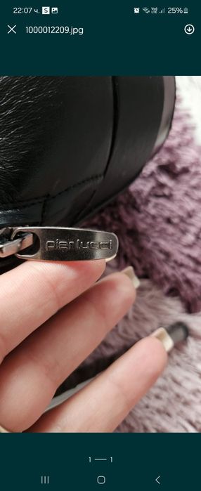 Чизми естествена кожа PIER LUCCI