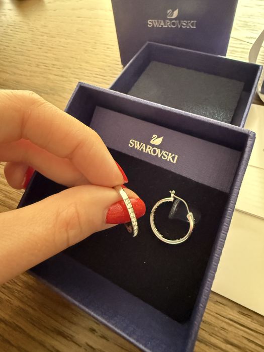 Swarovski Summerset Hoop Earrings