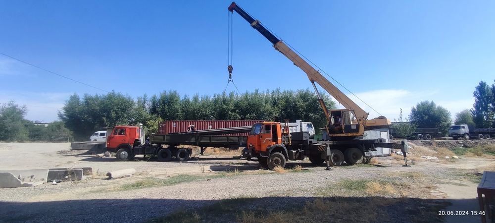 Кран Ивановец 25т йили 2007