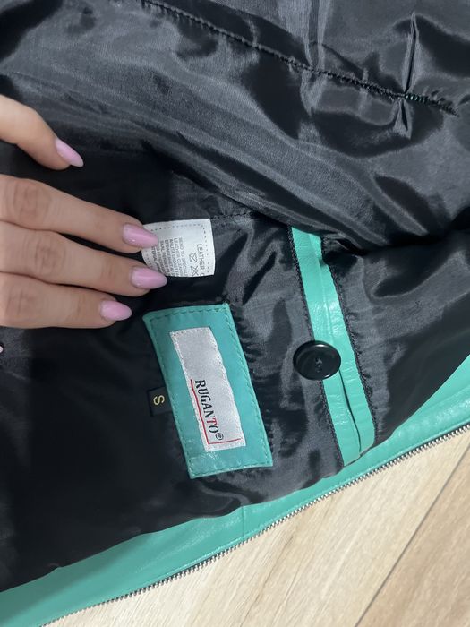 Кожаная куртка женская