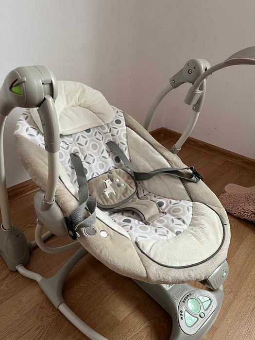 InGenuity ConvertMe Swing 2 +  ABC Salsa Stroller 3 in 1 + Patut cadou