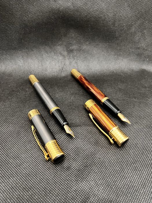 Элегантная перьевая и шариковая ручка