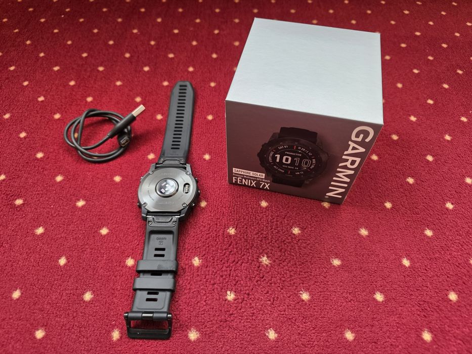 Garmin Fenix 7x Solar Titanium
