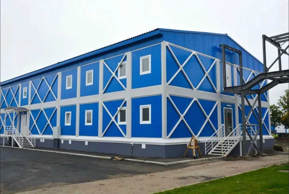 Вахтовый городок, общежитие строителей, холодильные помещения и др.