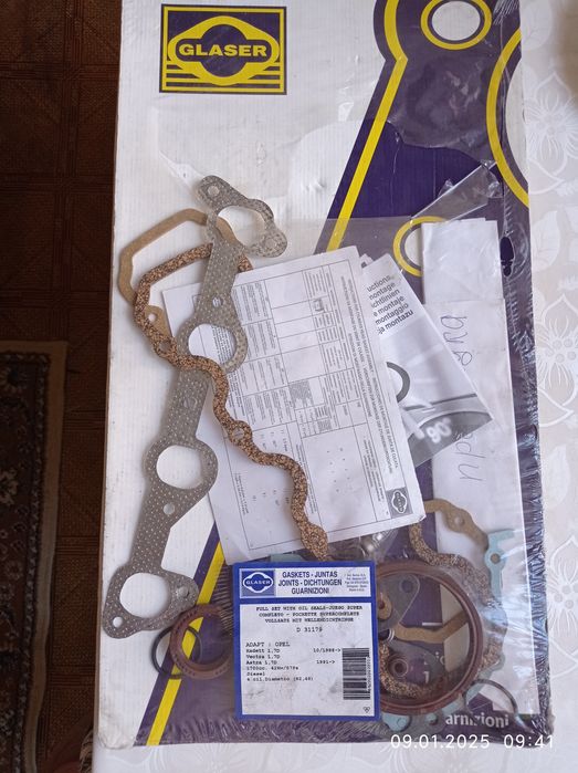 Продам книгу по шаговый ремонт опель кадет,а так же новые запчасти из