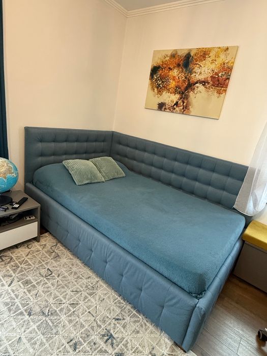 Pat tapițat 120/200 cm