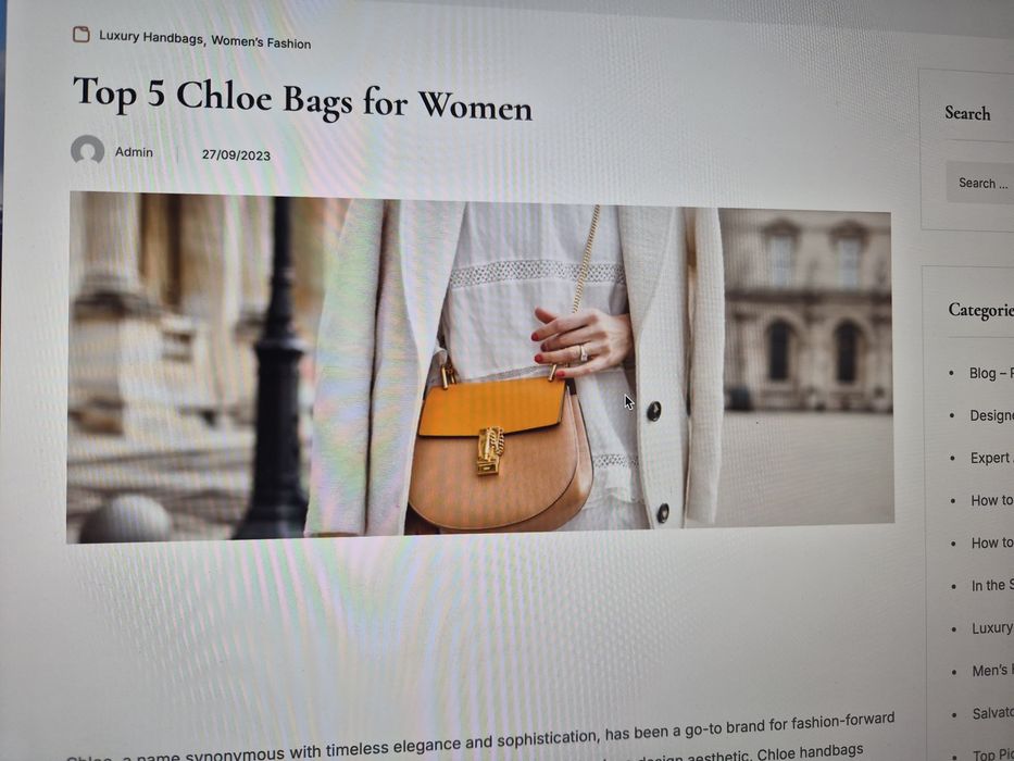 Geanta Chloe originala