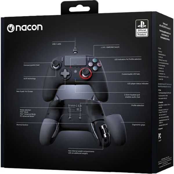 Controller NACON Revolution Pro 3 PS4 model PS4OFPADRPC3UK Black NOU