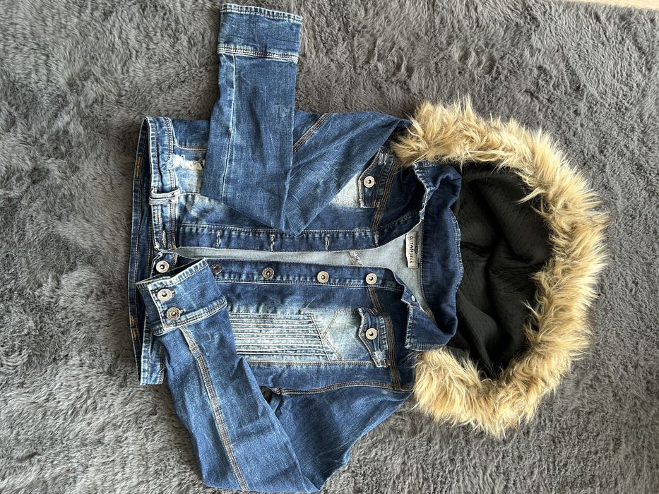 Дънково яке с пух