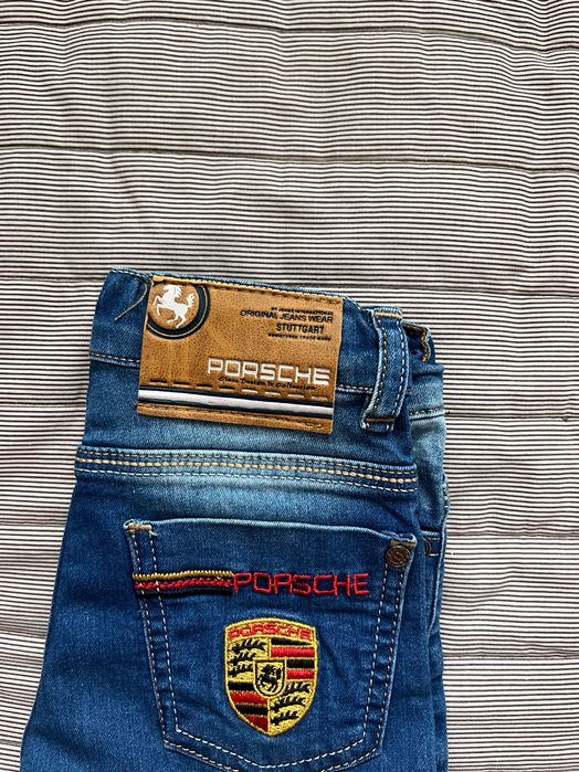 Детски дънки и блузка тип поло