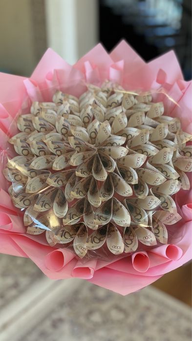 Ақша гүл букет из купюр