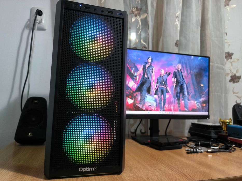 Unitate PC GAMING i7 8700 4.6Ghz/16GB DDR4/RX570 8GB/SSD M2/1TB HDD