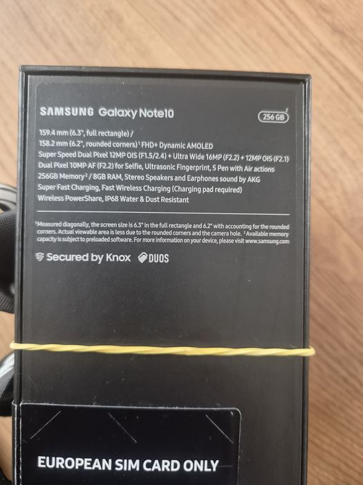 Samsung Galaxy Note 10 ,256GB