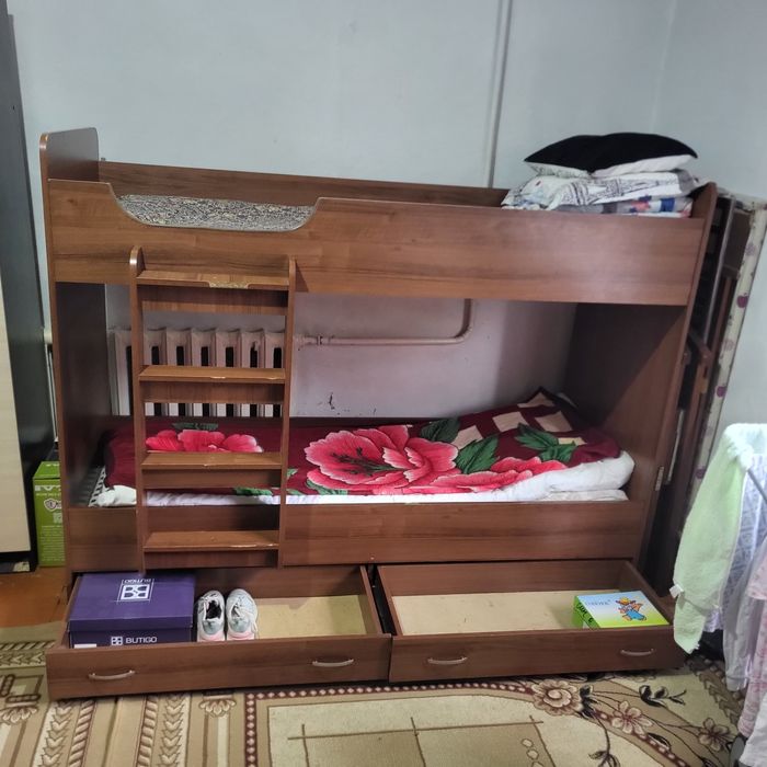 Двуспальная кровать детская