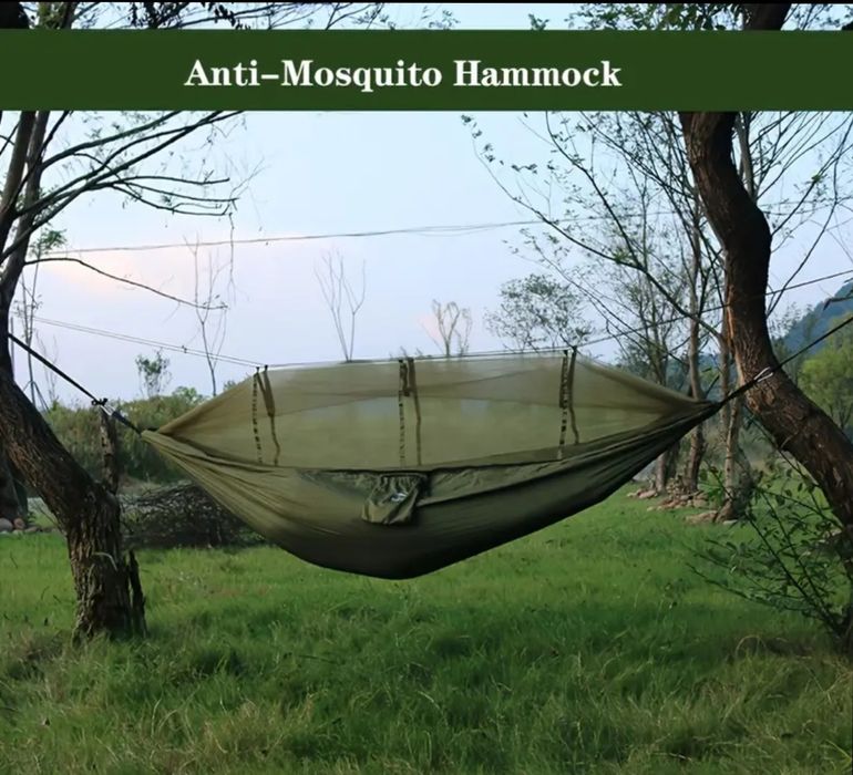 Хамак с мрежа против насекоми до 140кг
