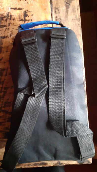 раница ученическа от плътен промазан плат, чисто нова внос от Холандия