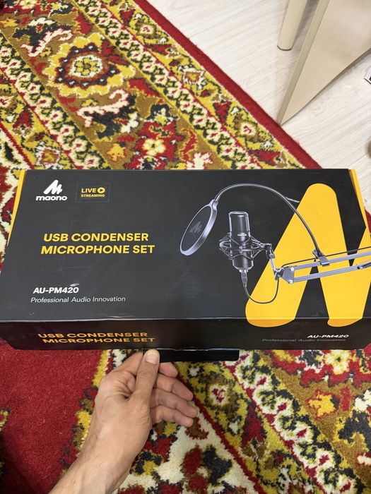 Usb микрофон maono au-pm420