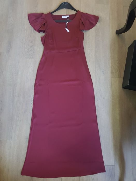 Рокля от сатен Vila