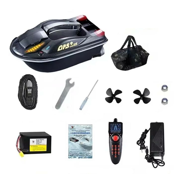 Кораблик прикормочный с gps