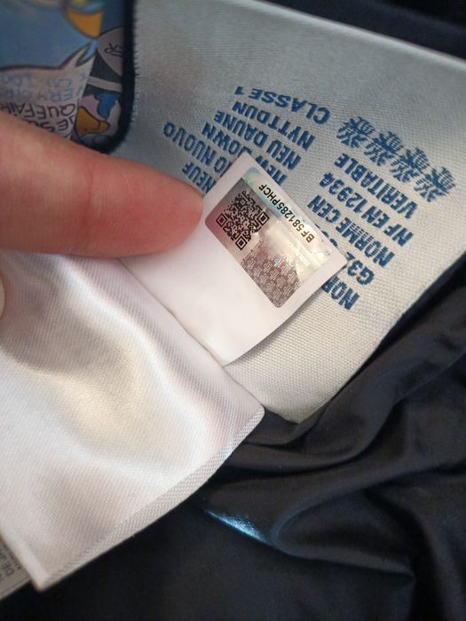 Дамско червено яке Монклер Moncler 100% гъши пух