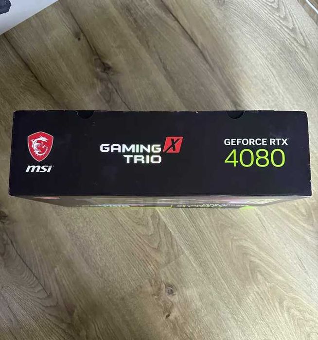 MSI RTX 4080 Gaming Trio 16GB – много добро състояние, с оставаща гаранция