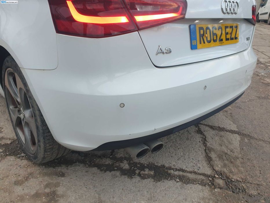 Bara Spoiler Spate cu Locas Senzori Parcare Audi A3 8V NFL Non Facelift 2012 - 2016 Culoare LS9R [K3269]