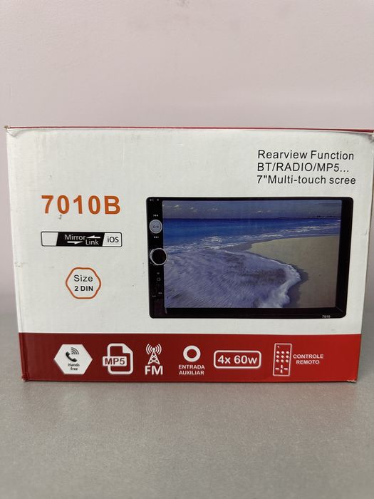 Мултимедия за кола  – 7″ Touch, 2DIN, Bluetooth
