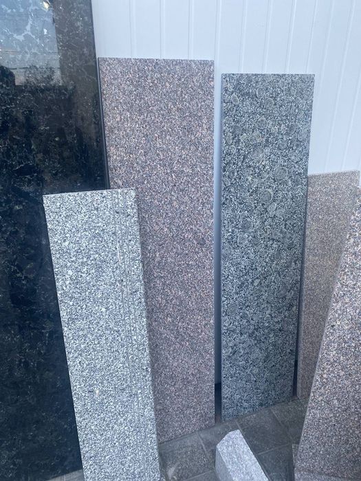 Серый гранит узбекский А блок и Б блок