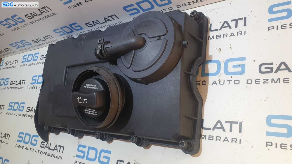 Capac Culbutori Chiulasa Chiuloasa Motor Seat Leon 1P 2.0 TDI AZV BKD 2006 - 2013 Cod 03G103475 [D0569]