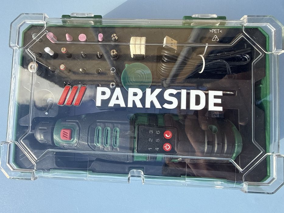 Masina de gaurit si slefuit fin Parkside