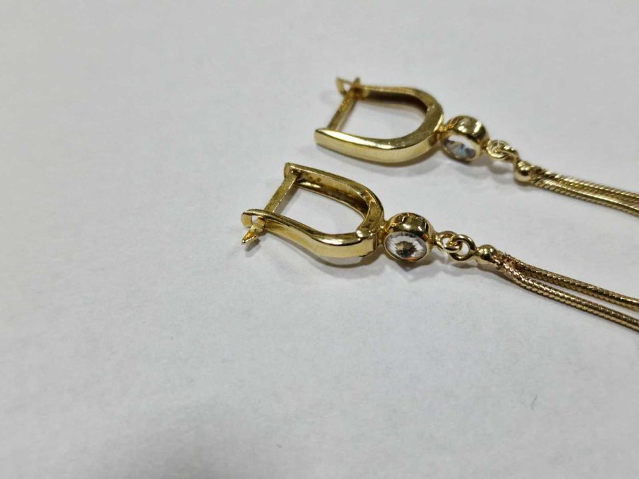 Дамски златни обеци 14К / 3,58 гр.