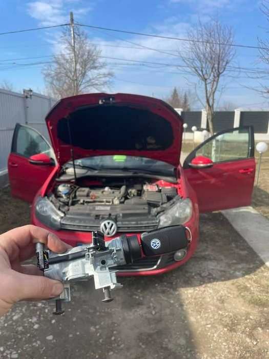 Reparatie contact auto blocat pe loc ieftin si rapid ! golf octavia a3